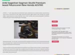 AHM Segarkan Segmen Skutik Premium lewat Peluncuran New Honda ADV160