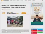 Honda CARE Permudah Konsumen Atasi Kendala Motor Tanpa Harus ke Bengkel
