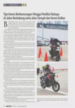 Tips Aman Berboncengan Hingga Predik si Bahaya di Jalan Berlubang serta Jalur Sempit dari Asmo Kalbar