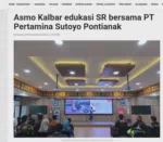 Asmo Kalbar edukasi SR bersama PT Pertamina Sutoyo Pontianak