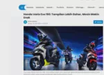 Honda Vario Evo 160: Tampilan Lebih Gahar, Mesin Makin Enak