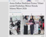 Asmo Kalbar Hadirkan Promo Tehaer untuk Pembelian Motor Honda Selama Maret 2026