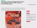 Potongan Angsuran Hingga Diskon Tenor di Ketapang, Honda Kalbar Suguhkan Promo PROKLAMASI