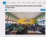 Edukasi Safety Riding Astra Motor Kalbar Sasar Pelajar Sungai Kakap