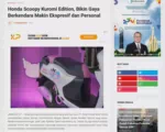 Honda Scoopy Kuromi Edition, Bikin Gaya Berkendara Makin Ekspresif dan Personal