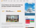 Inovasi Edukasi Lalu Lintas untuk Anak Usia Dini Bawa Instruktur Honda Berprestasi