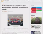 Technical Skill Contest 2026 Astra Motor Kalbar Lahirkan Teknisi dan Service Advisor Terbaik