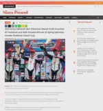 Abimanyu Melesat dan Kibarkan Merah Putih Dua Kali di Thailand usai Raih Double Winner di Ajang Idemitsu Honda Thailand Talent Cup