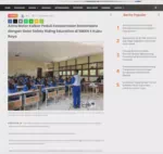 Astra Motor Kalbar Peduli Keselamatan Berkendara dengan Gelar Safety Riding Education di SMAN 4 Kubu Raya