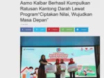 Asmo Kalbar Berhasil Kumpulkan Ratusan Kantong Darah Lewat Program“Ciptakan Nilai, Wujudkan Masa Depan”