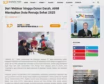 Dari Webinar hingga Donor Darah, AHM Mantapkan Duta Remaja Sehat 2025