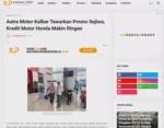 Astra Motor Kalbar Tawarkan Promo Sejiwa, Kredit Motor Honda Makin Ringan