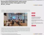Berkendara Berkelompok Lebih Aman, Astra Motor Kalbar Gaungkan 10 Tips #Cari_Aman