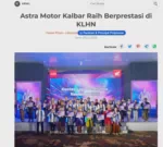 Astra Motor Kalbar Raih Berprestasi di KLHN