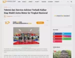 Teknisi dan Service Advisor Terbaik Kalbar Siap Wakili Astra Motor ke Tingkat Nasional