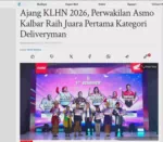 Ajang KLHN 2026, Perwakilan Asmo Kalbar Raih Juara Pertama Kategori Deliveryman