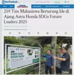 259 Tim Mahasiswa Bertarung Ide di Ajang Astra Honda SDGs Future Leaders 2025