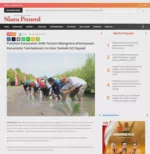 Puluhan Karyawan AHM Tanam Mangrove di Kawasan Ekowisata Tambaksari, Ini Aksi Terbaik SC Squad