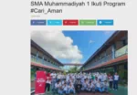 SMA Muhammadiyah 1 Ikuti Program #Cari_Aman