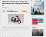 AHM Segarkan Honda Genio dengan Gaya Retro Kekinian, Fitur Lengkap dan Performa Irit