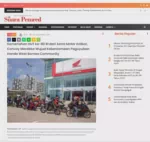Kemeriahan HUT ke-80 RI dari Astra Motor Kalbar, Convoy Merdeka Wujud Kebersamaan Paguyuban Honda West Borneo Community