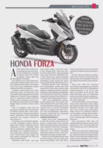 SEMAKIN  BERKELAS DENGAN PANEL METER TFT BARU DAN WARNA EKSKLUSIF HONDA FORZA