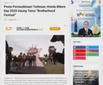 Pesta Persaudaraan Terbesar, Honda Bikers Day 2025 Usung Tema “Brotherhood Festival”