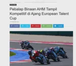 Pebalap Binaan AHM Tampil Kompetitif di Ajang European Talent Cup
