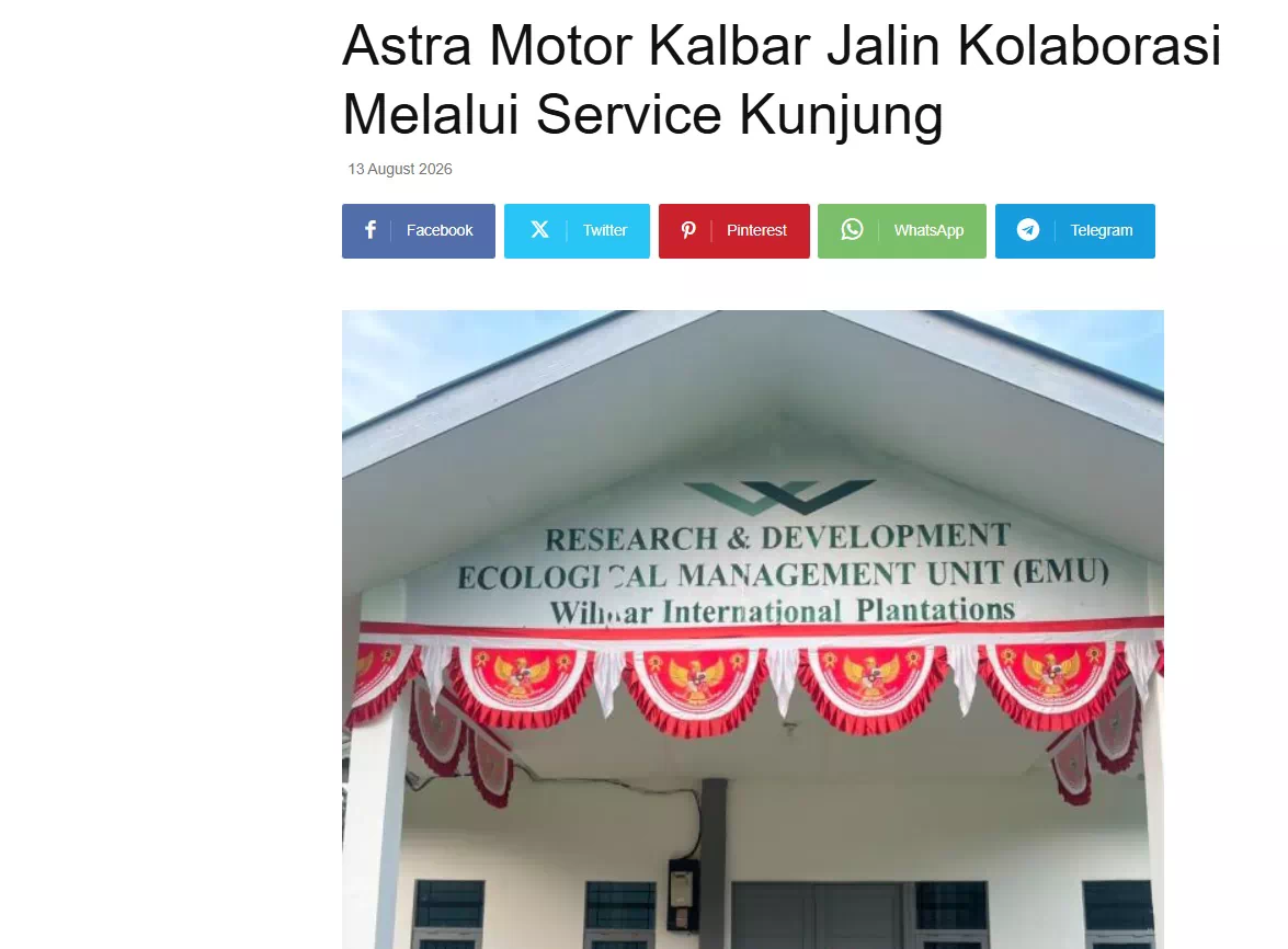 Astra Motor Kalbar Jalin Kolaborasi Melalui Service Kunjung