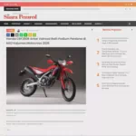 Honda CRF250R Antar Valrossi Raih Podium Perdana di MX2 Kejurnas Motocross 2026