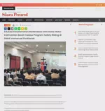 Edukasi Keselamatan Berkendara oleh Astra Motor Kalimantan Barat melalui Program Safety Riding di SMAK Immanuel Pontianak