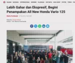 Lebih Gahar dan Ekspresif, Begini Penampakan All New Honda Vario 125