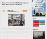 Diskon Besar Promo JEDER, Peluang Emas Miliki Motor Honda di Pontianak