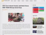 UKK Versi Industri Honda Jadi Bekal Siswa SMK TBSM Menuju Dunia Kerja