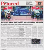 Honda New Vario 160 Lebih Sporti, Astra Motor Kalbar Kenalkan Varian Evo dalam Regional Press Ghaterring