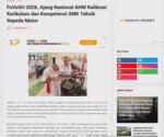FeVoSH 2026, Ajang Nasional AHM Kalibrasi Kurikulum dan Kompetensi SMK Teknik Sepeda Motor