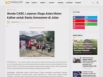 Honda CARE, Layanan Siaga Astra Motor Kalbar untuk Bantu Konsumen di Jalan