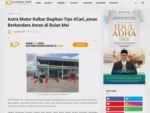 Astra Motor Kalbar Bagikan Tips #Cari_aman Berkendara Aman di Bulan Mei