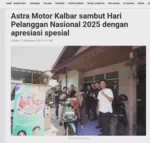 Astra Motor Kalbar sambut Hari Pelanggan Nasional 2025 dengan apresiasi spesial