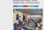 Bersama Asmo Kalbar,  Ibu-Ibu Ciptakan #Cari_aman Berkendara