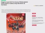 Segera Usai HUT RI, Promo PROKLAMASI Astra Motor Kalbar Siap Berakhir di Sambas