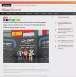 Kibarkan Bendera Merah Putih dan Kumandangkan Lagu Indonesia Raya, Ini Prestasi Pembalap Binaan AHM di Ajang Balap Dunia