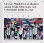 Kibarkan Merah Putih di Thailand, Pebalap Muda Astra Honda Raih Kemenangan di IHTTC 2026
