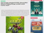 Dari Scoopy sampai PCX160, Semua Bisa Dibawa Pulang Warga Landak Lewat Promo JULIET