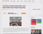 Tanamkan Kesadaran Berkendara, Astra Motor Kalbar Sasar Pelajar Sungai Raya