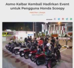 Asmo Kalbar Kembali Hadirkan Event untuk Pengguna Honda Scoopy