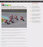 Pembalap Binaan Astra Honda Raih Back To Back Podium Putaran Ketiga Idemitsu Asia Talent Cup 2025