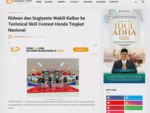 Ridwan dan Sugiyanto Wakili Kalbar ke Technical Skill Contest Honda Tingkat Nasional