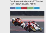Dua Pebalap Andalan AHRT Sukses Raih Podium di Ajang ARRC