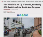 Dari Pontianak ke Tip of Borneo, Honda Big BOS Taklukkan Rute Ikonik Asia Tenggara